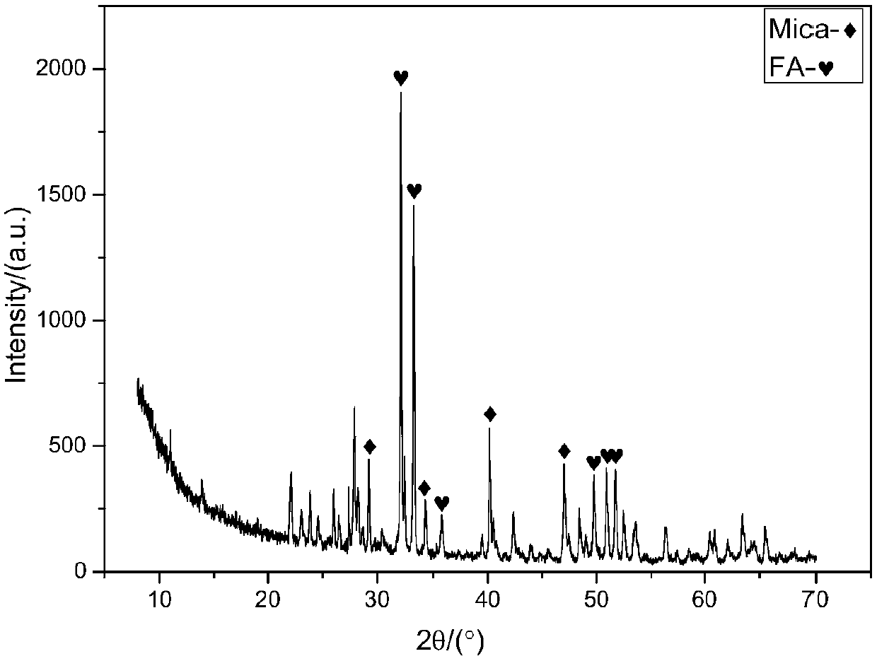 Fluorophlogite/fluoroapatite glass ceramics and preparation method thereof