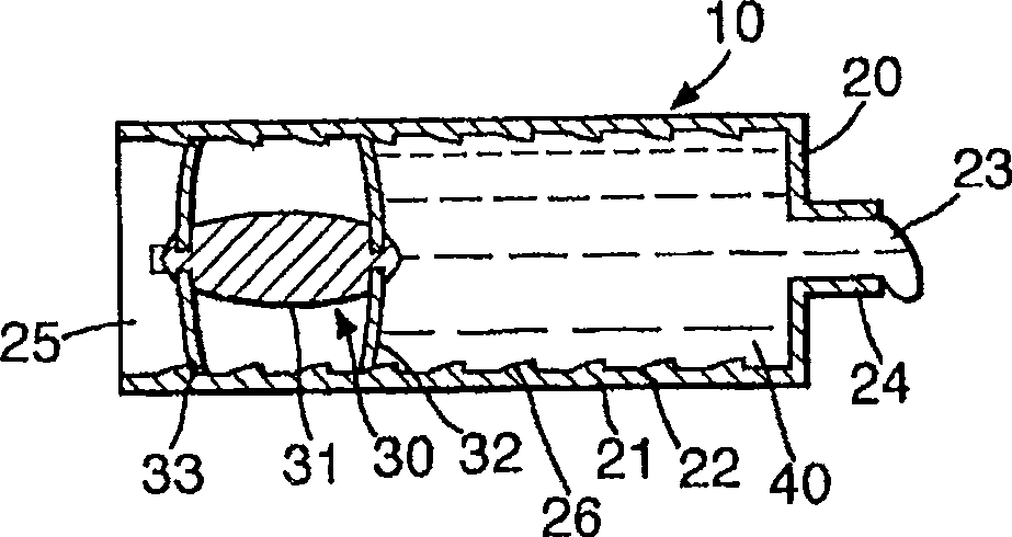 Pump, pumping device and method for emitting fluid to air