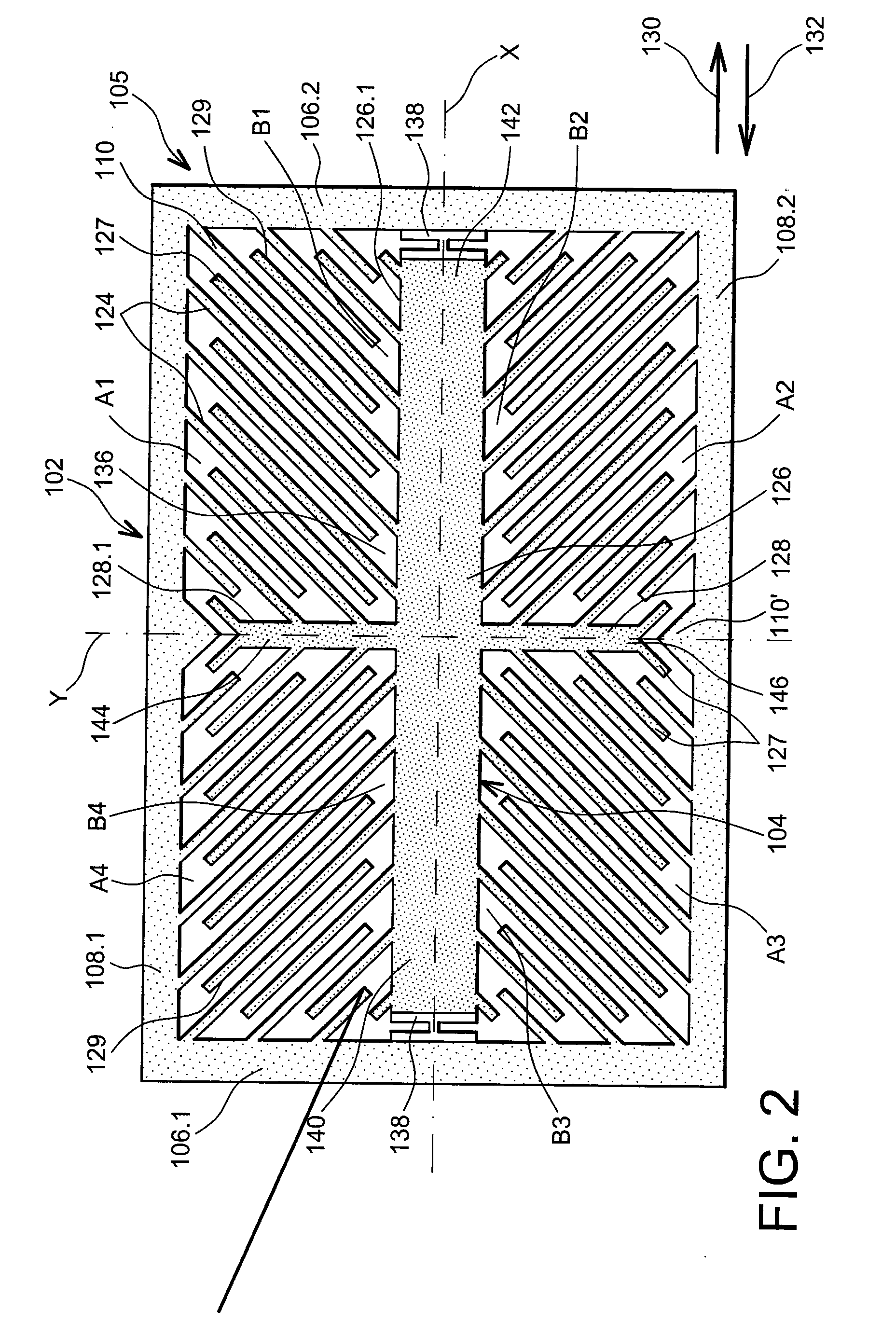 Device with Optimised Capacitive Volume