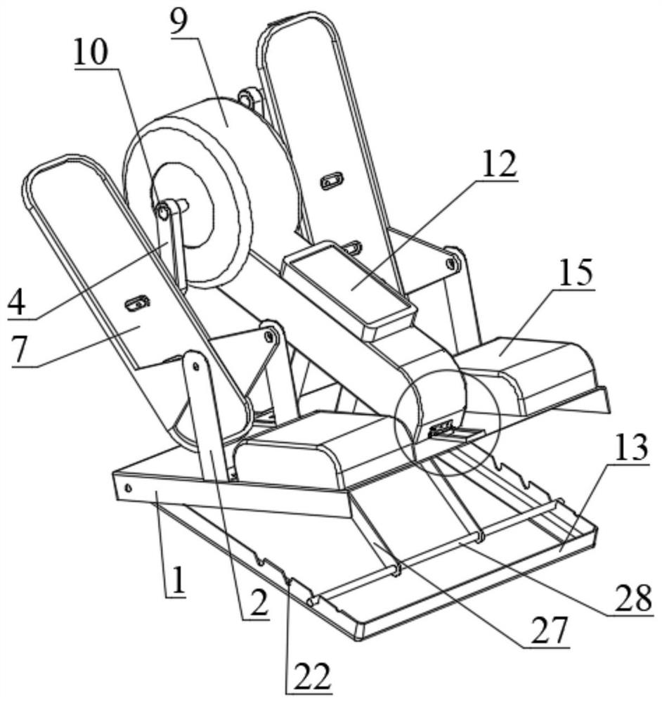 Ankle training device