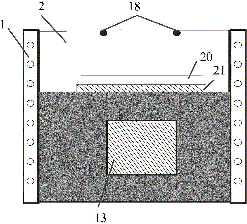 Indoor testing device for reaction coefficients of lateral foundation bed under different stress paths