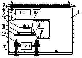 Excitation control box for magnetically controlled reactor