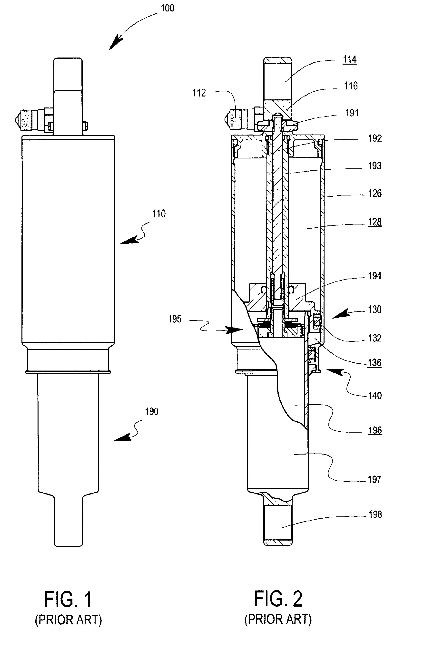 Integrated and self-contained suspension assembly having an on-the-fly adjustable air spring