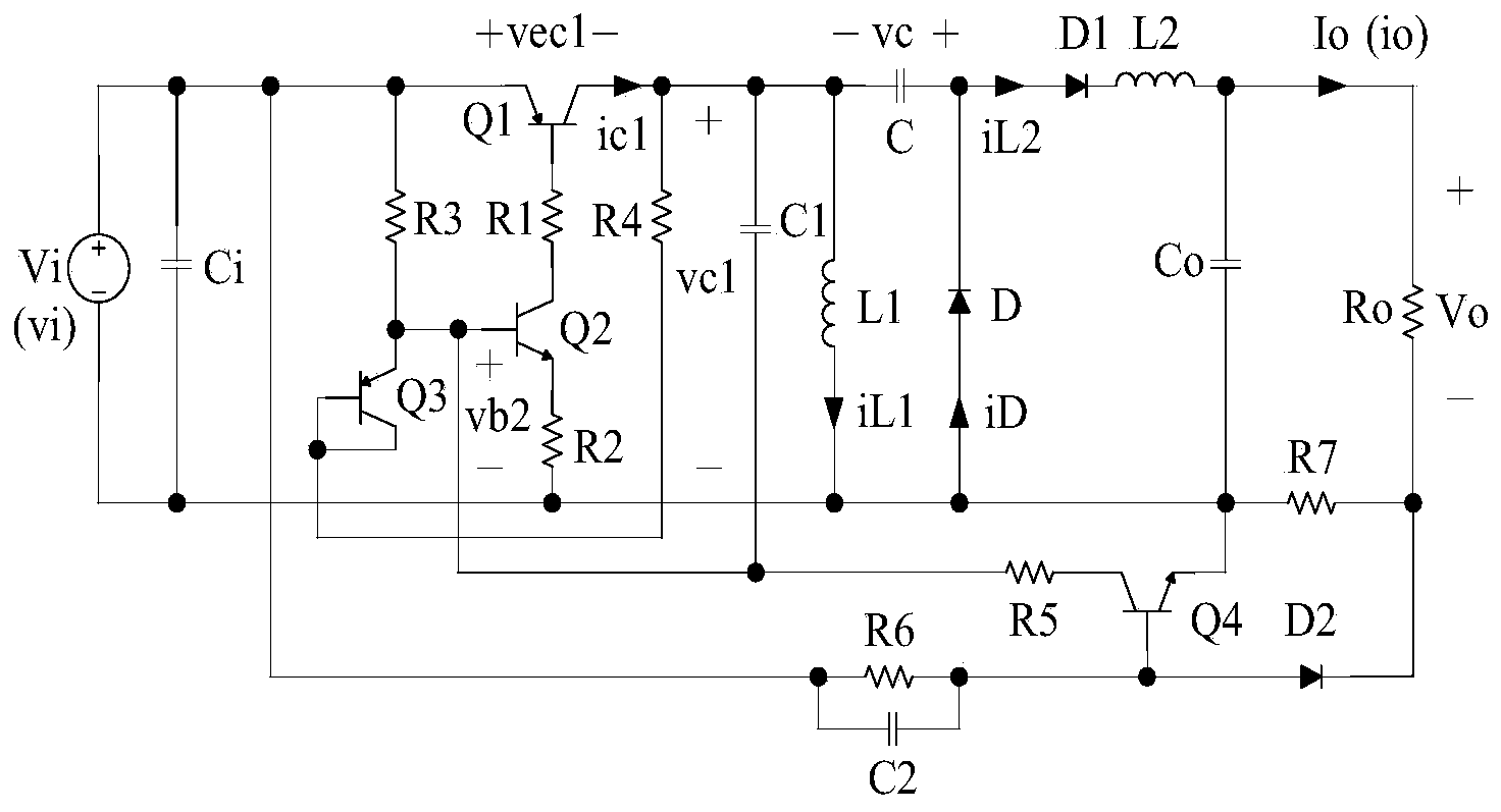 Input adaptive auto-excitation type Zeta converter