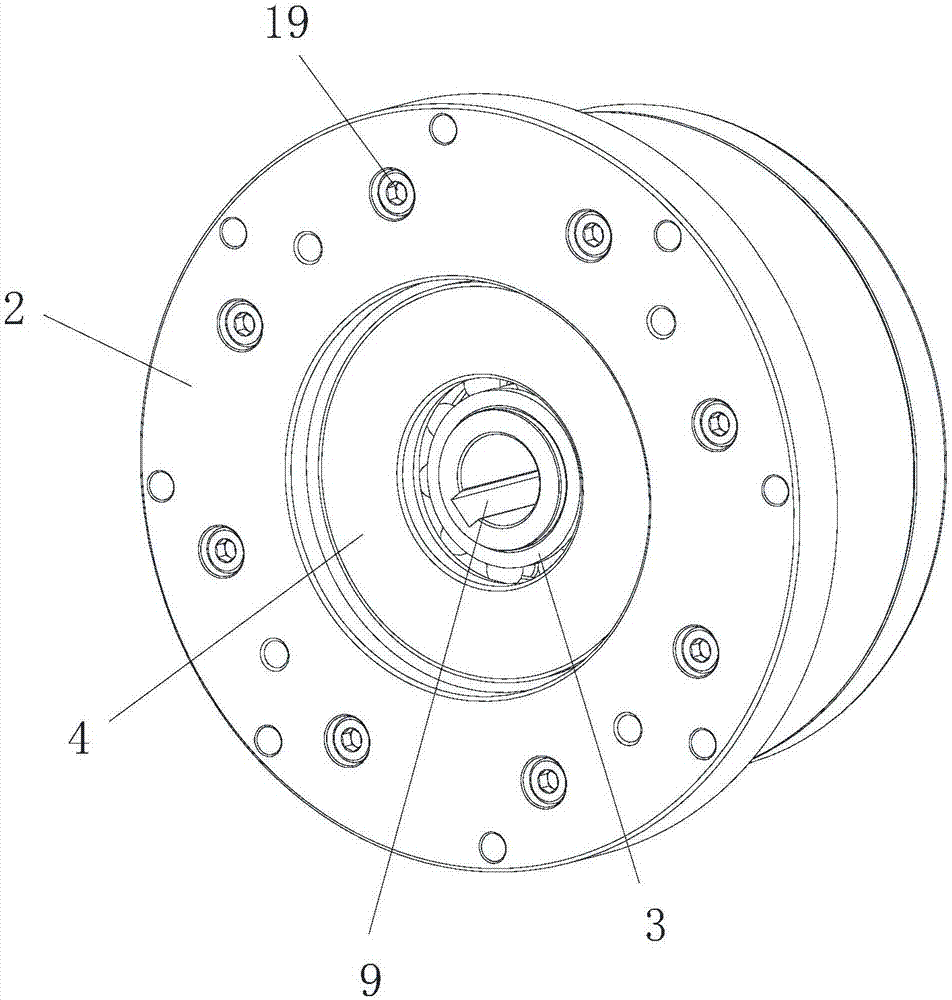 Novel planetary circular tooth type speed reducer