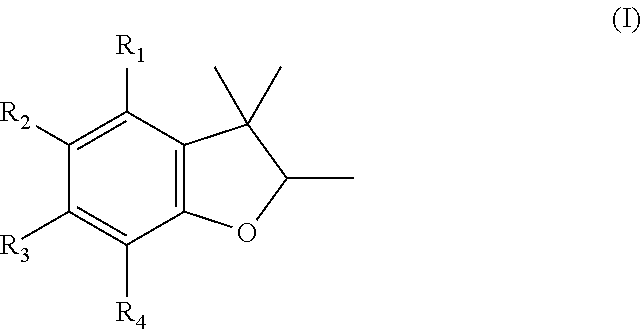 Dihydrobenzofuran derivatives as fragrance and/or flavoring materials
