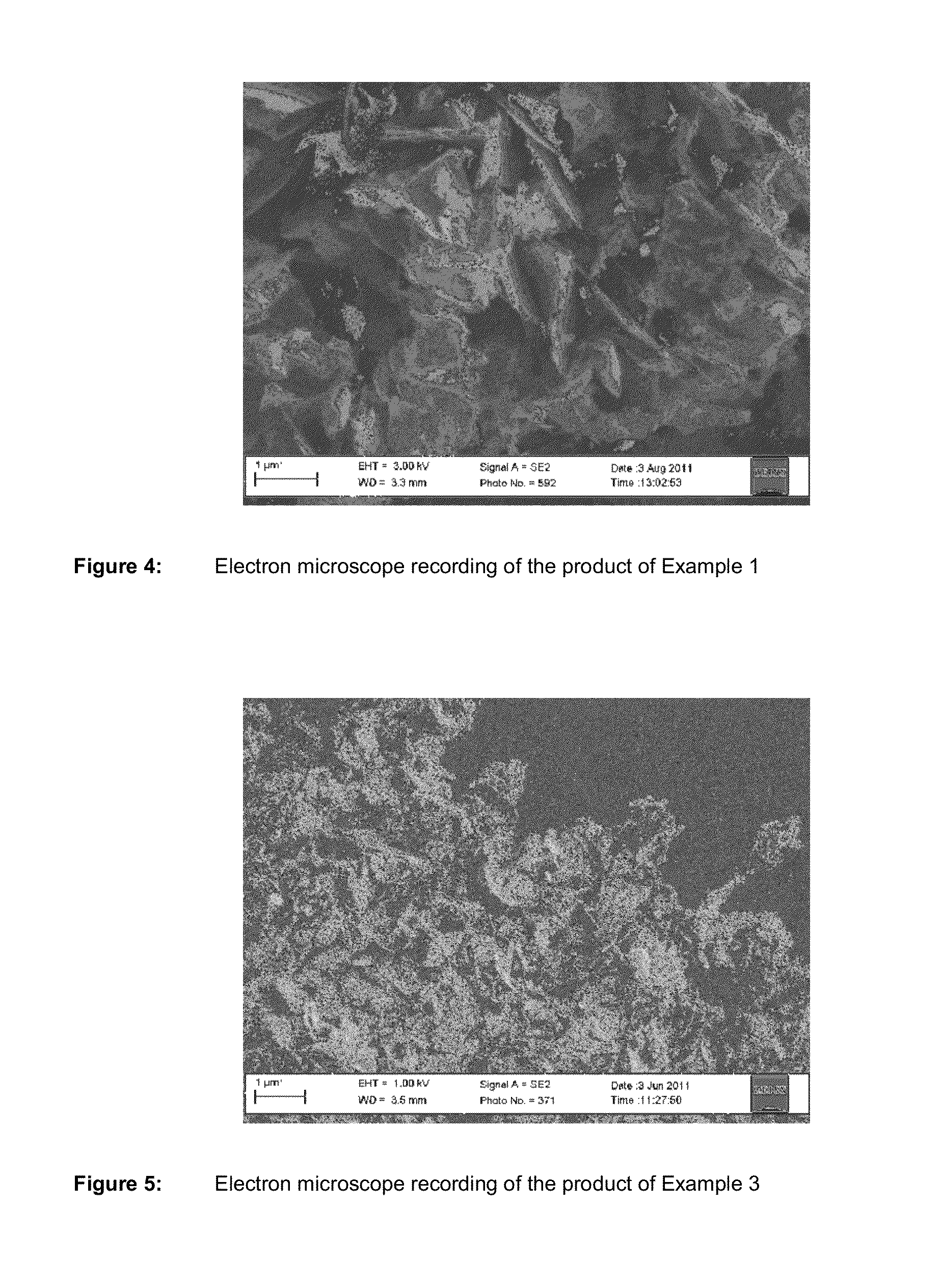 Metal phosphate containing manganese and method for its production