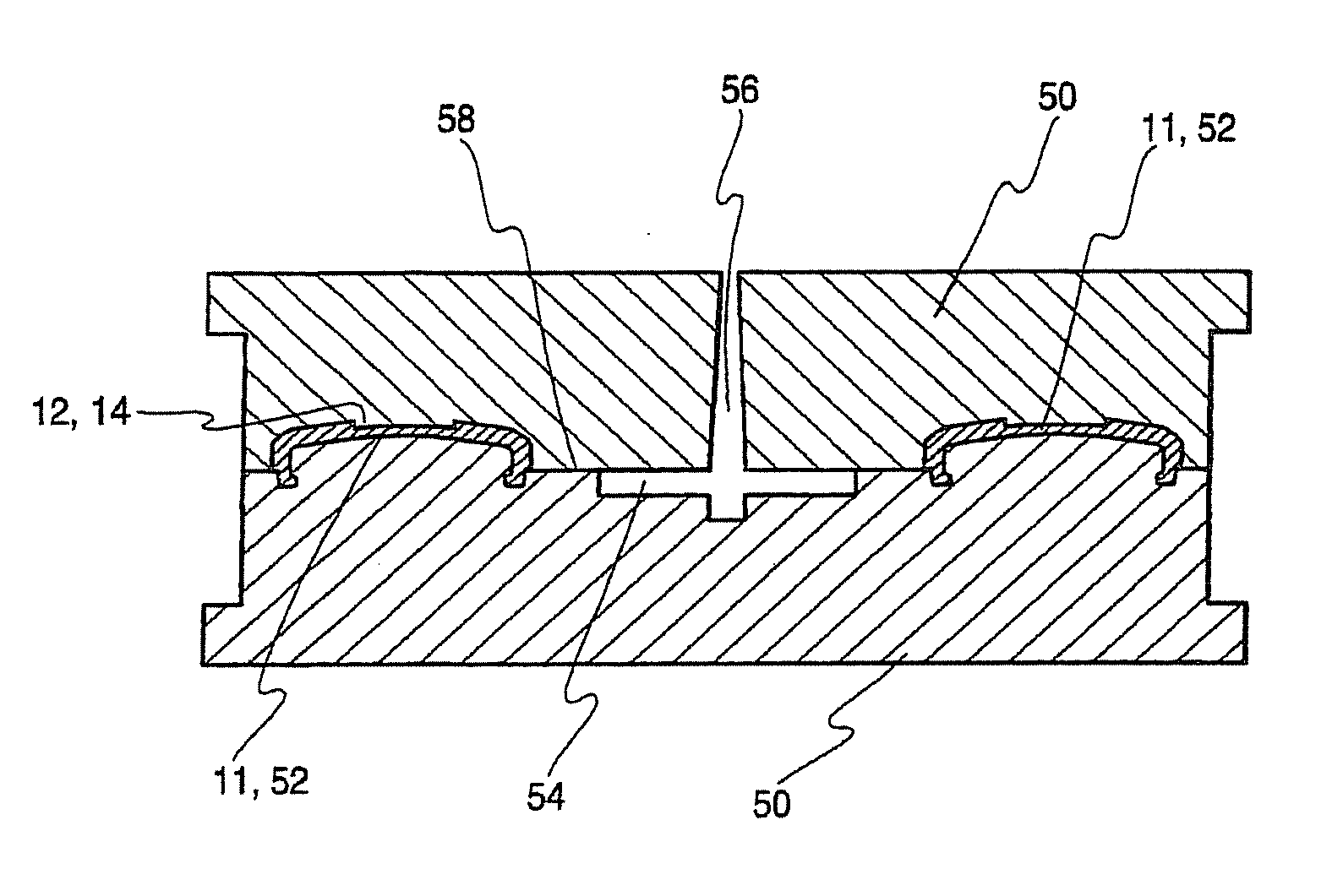 Resin molding, method for manufacturing the same, and metal mold for manufacturing the same