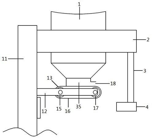 Button sorting device for garment manufacturing