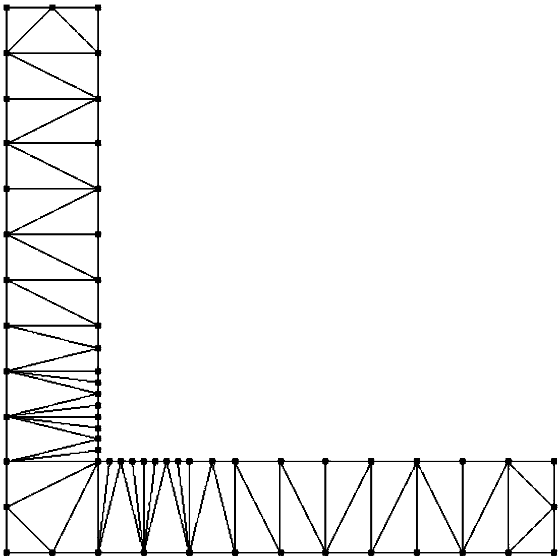 A topological mesh generation method and electronic device based on boundary constraints