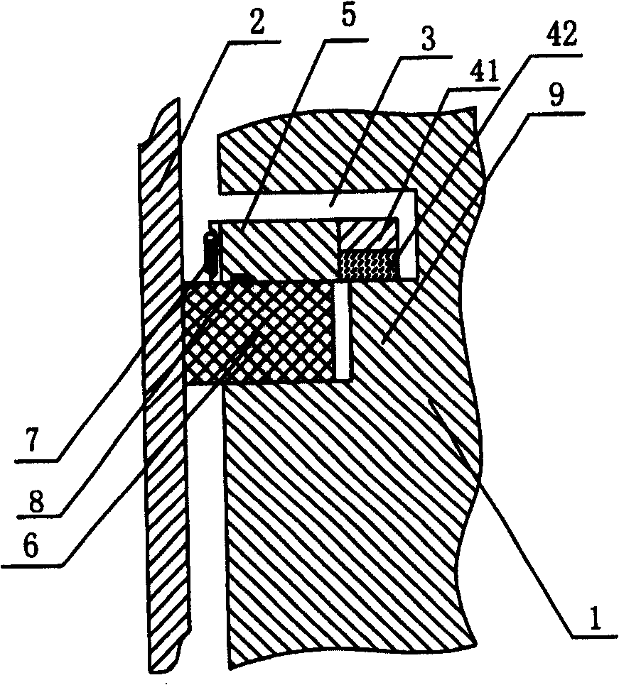 Piston with pressure-reducing piston ring