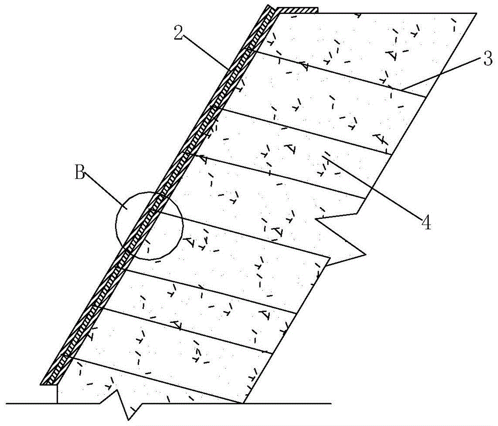 A foundation pit support system and its construction method used in expansive soil areas