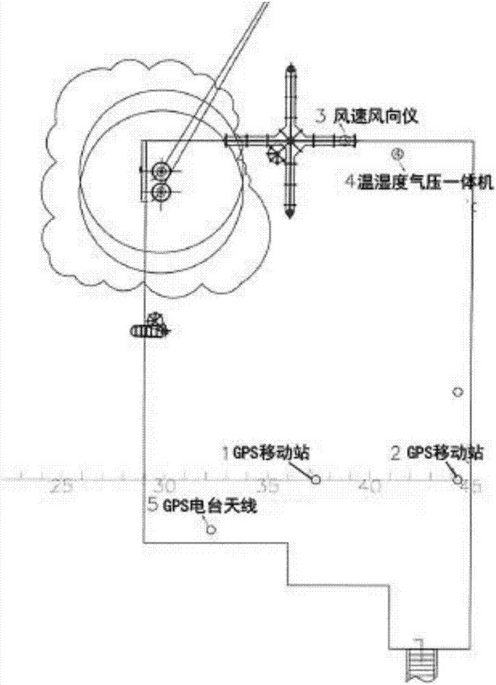 Field monitoring system applicable to deep water turret-type single point mooring system