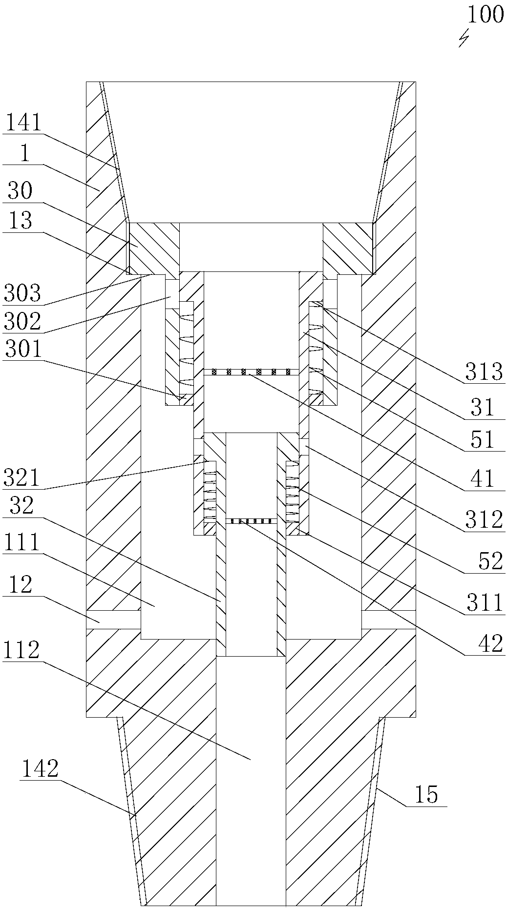 Online control device for drilling fluid density