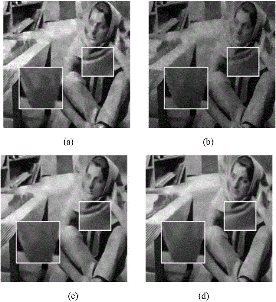 Multiplicative noise removal method based on non-local adaptive dictionary