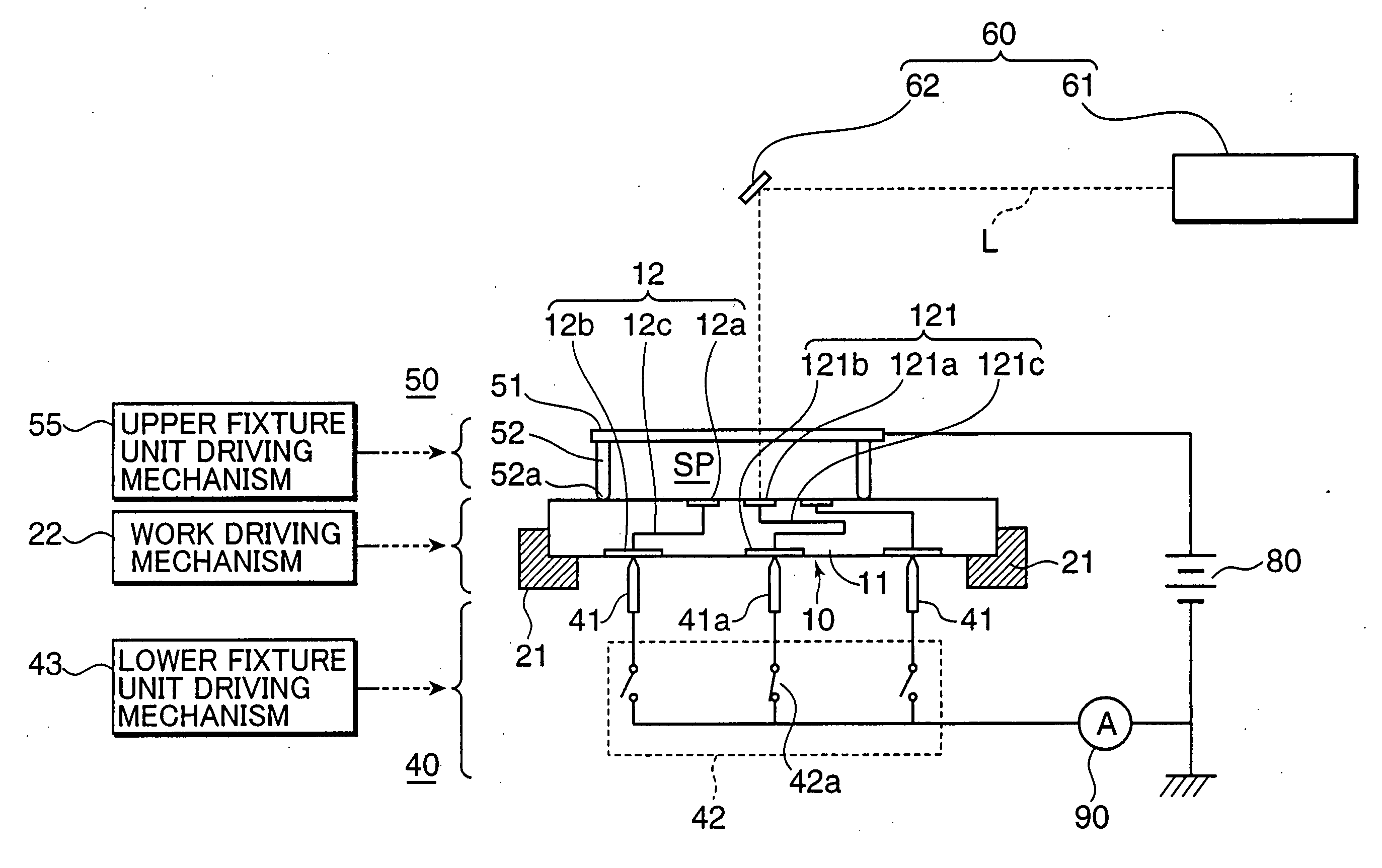 Circuit board testing apparatus and method for testing a circuit board