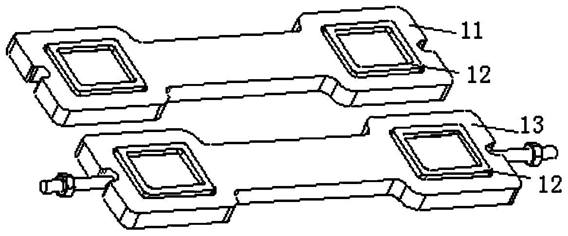 Rapid leak detection device of bipolar plate of fuel cell and method thereof