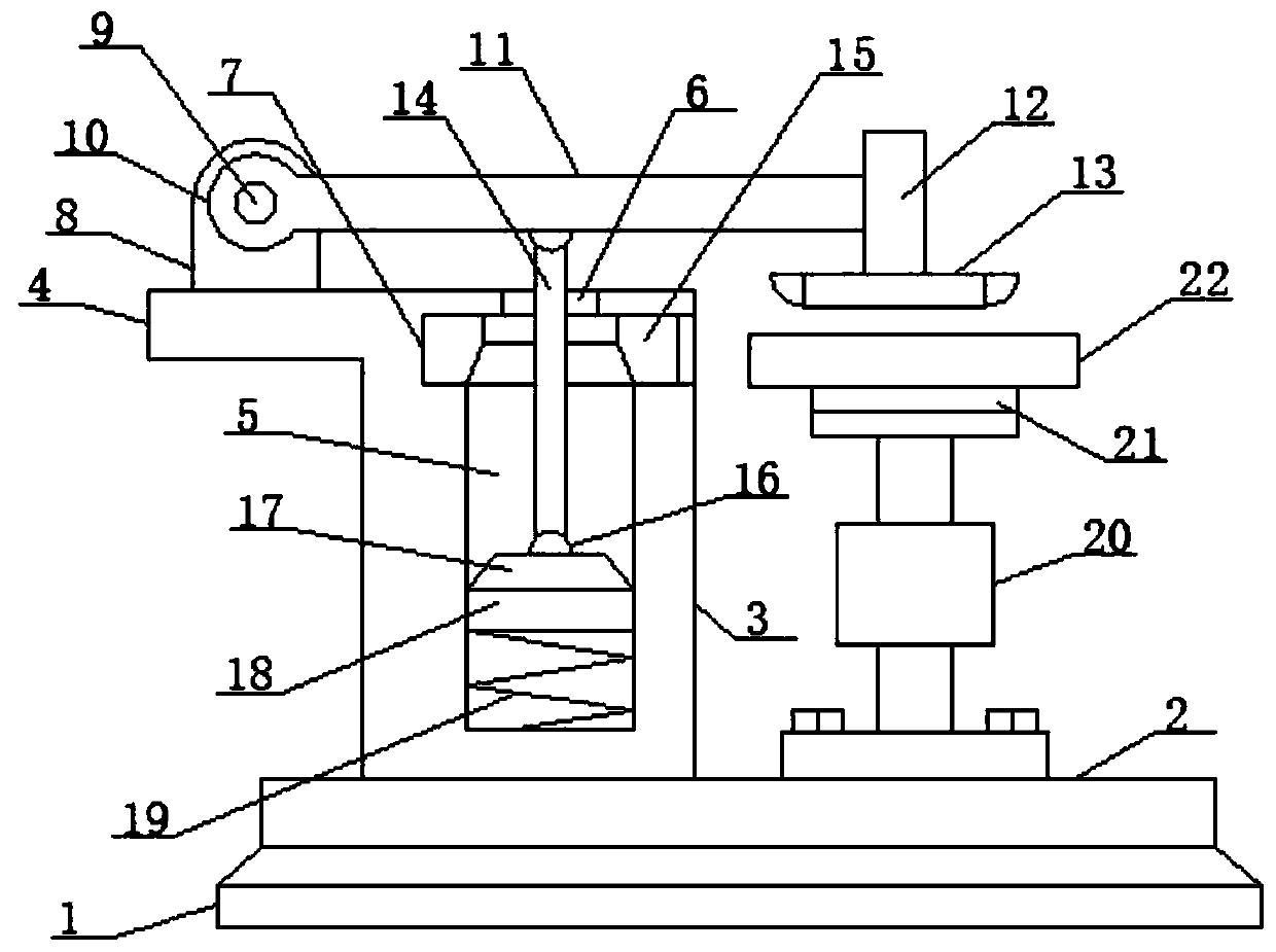 High-kinetic-energy electromagnetic hammer block