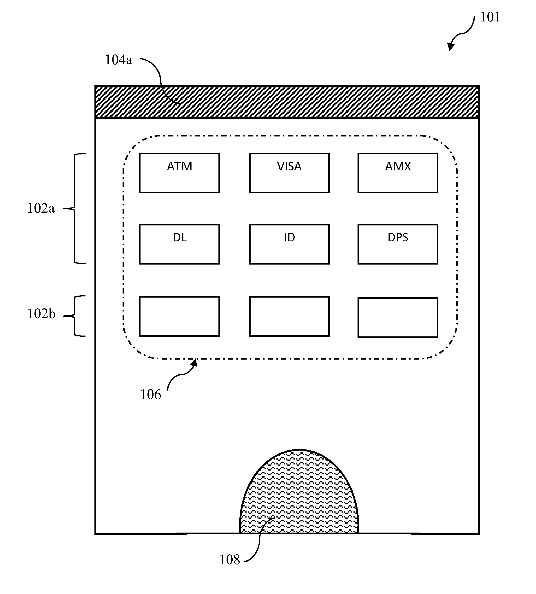 Digital card device and method