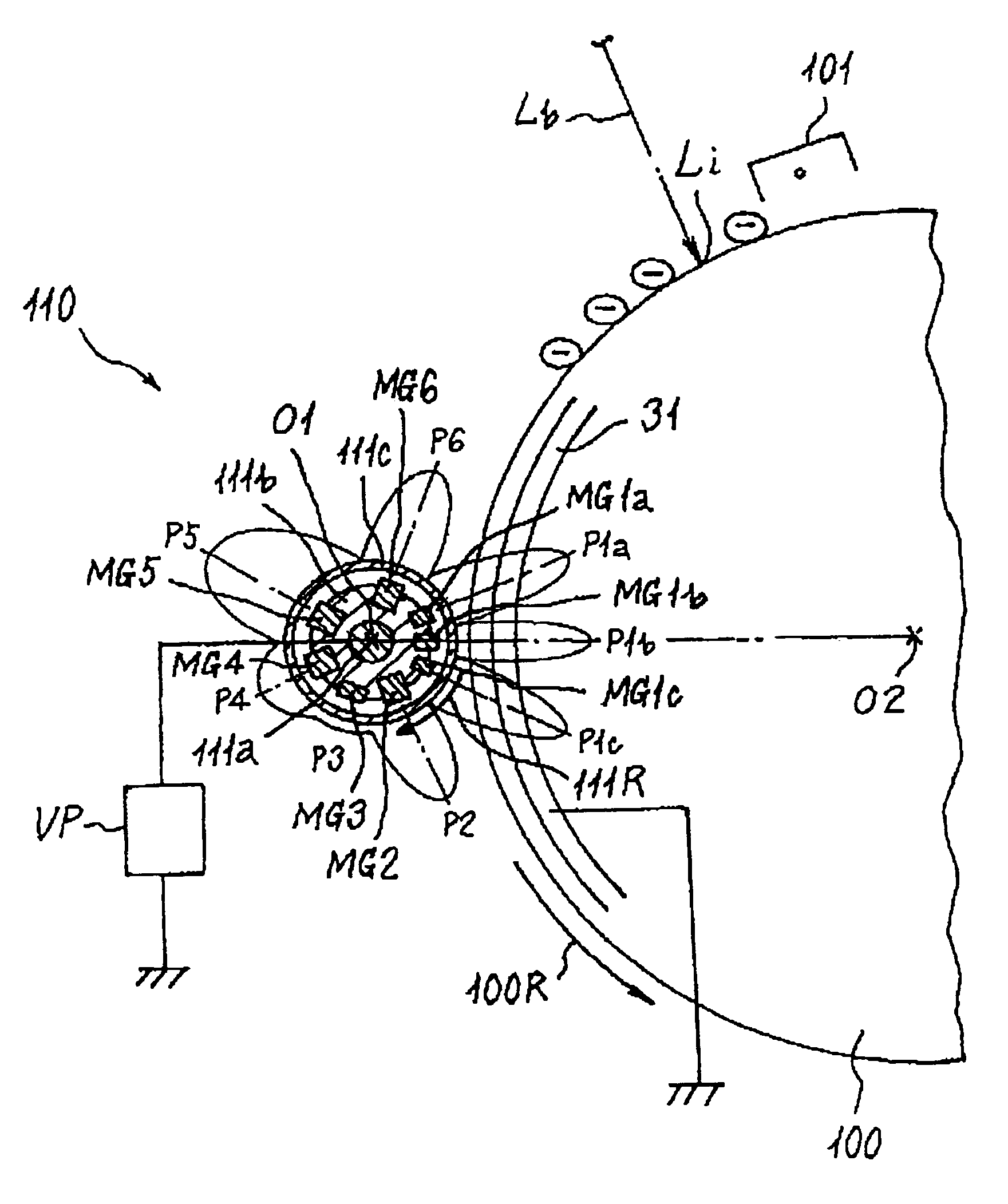 method-and-apparatus-of-developing-a-latent-image-formed-on-a-surface