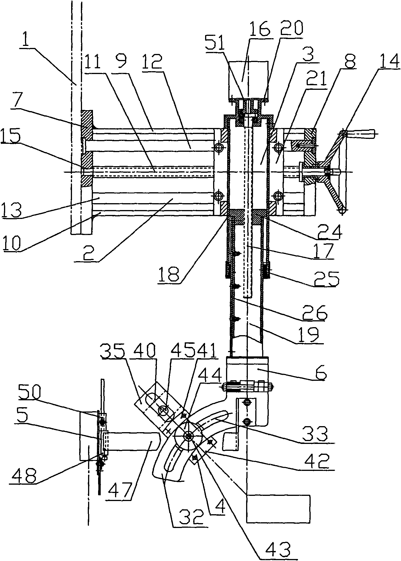 Device for detecting welding track of corrugated plate of container based on laser ranging