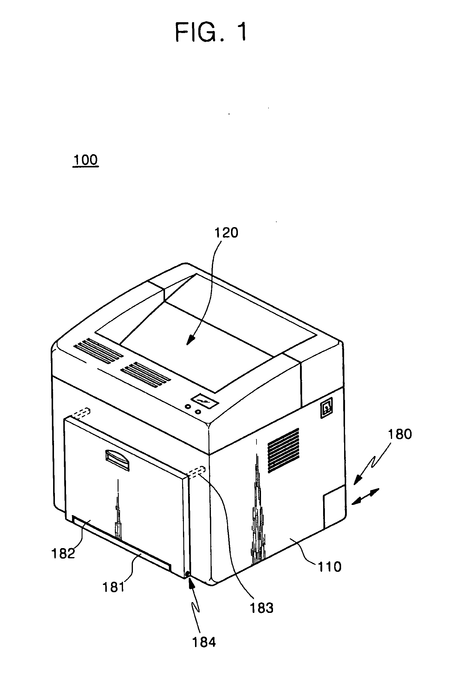 Image forming apparatus having foldable paper cassette