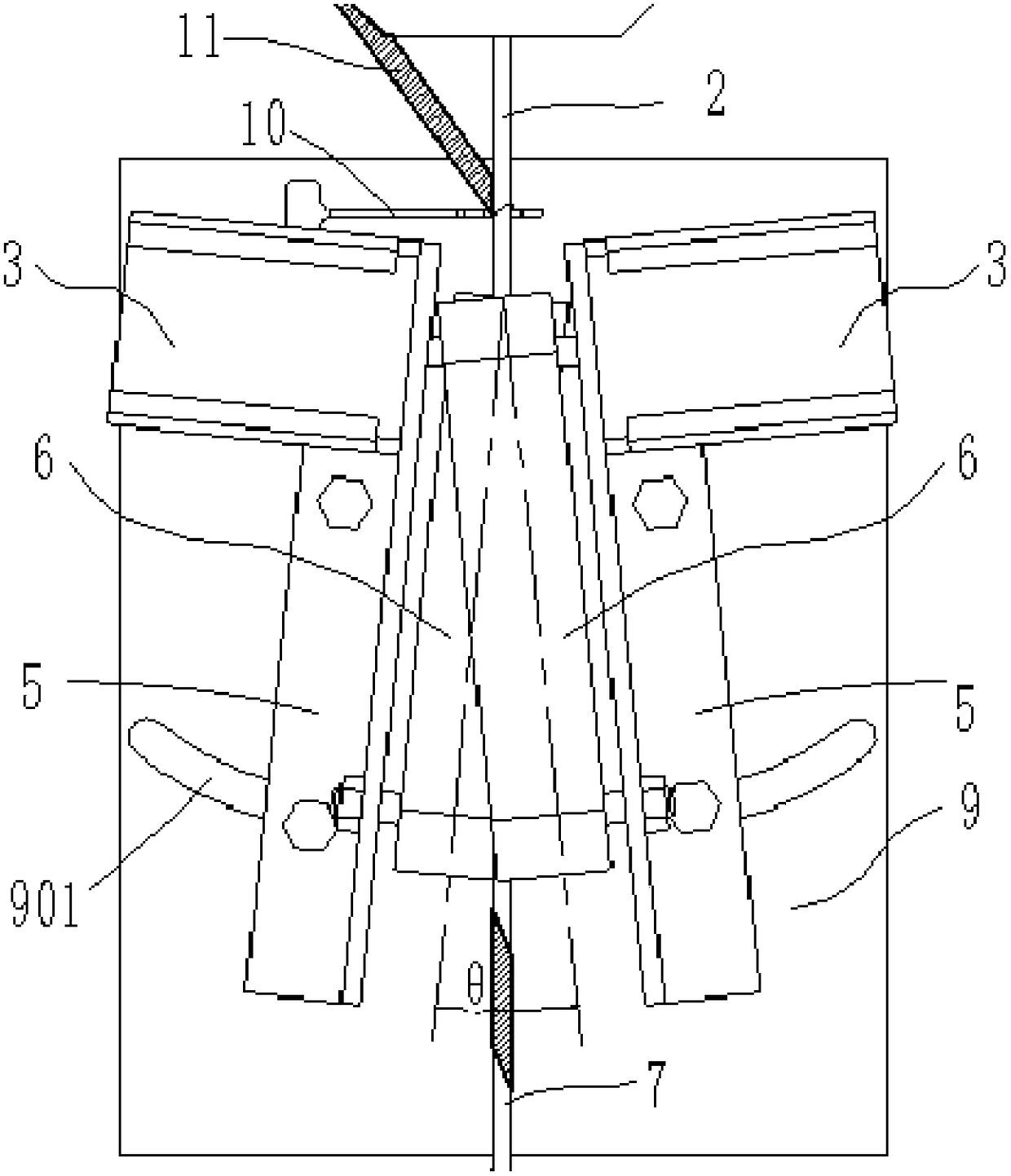 A kind of preparation device and method of long fiber reinforced thermoplastic resin composite material