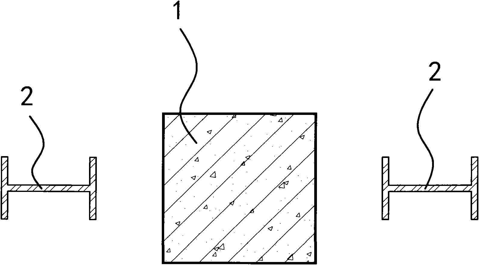 Reinforced concrete column replacing and reinforcing method and device for unloading load of reinforced concrete column
