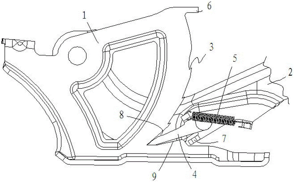 Engine hood connection supporting mechanism and vehicle