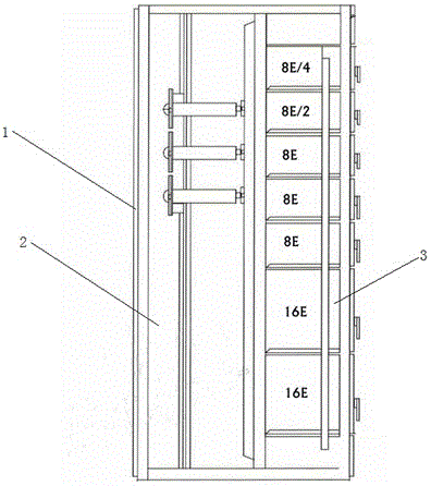 Low voltage draw out type switch cabinet