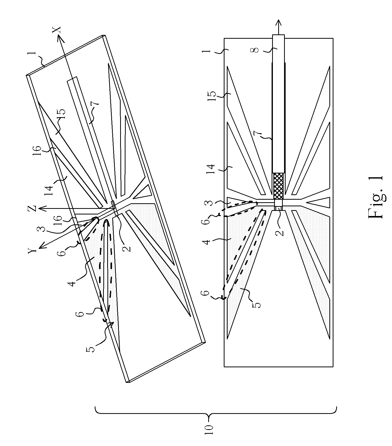 Compact multiple-frequency Z-type inverted-F antenna