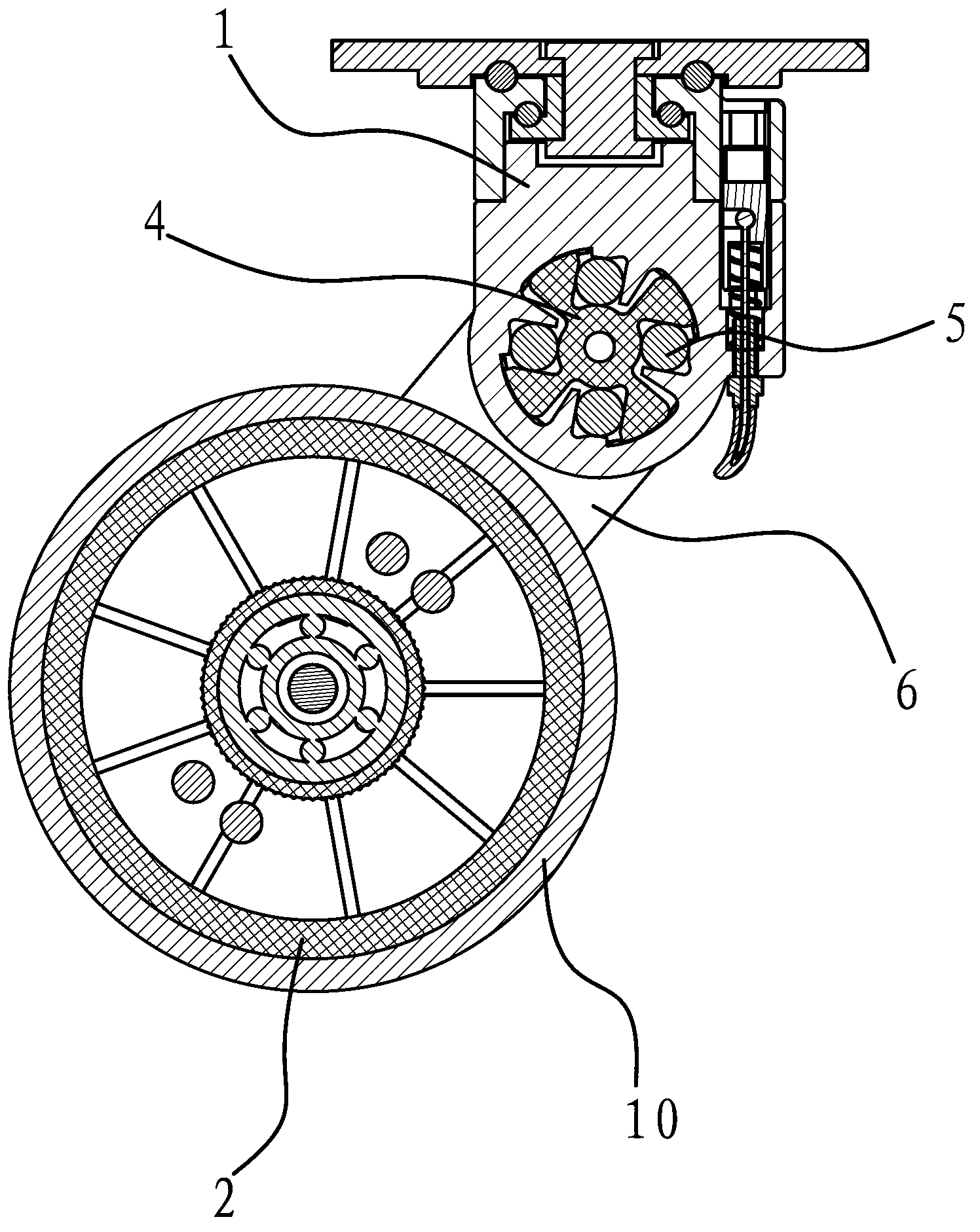 Caster wheel