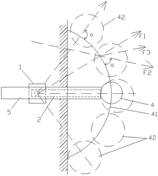 A method for realizing fishpond feeding by wind blowing