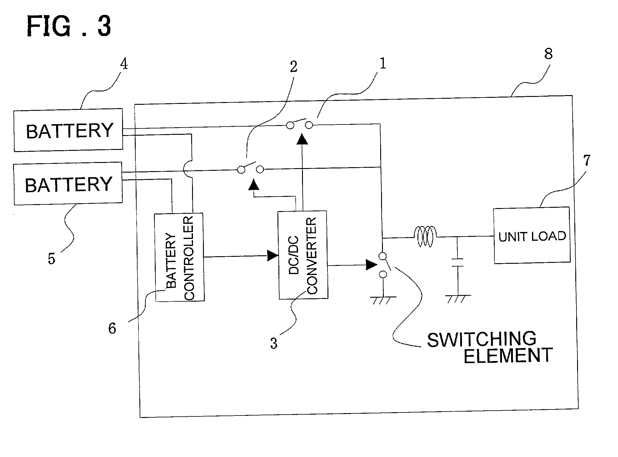 Discharge circuit and duty ratio setting method