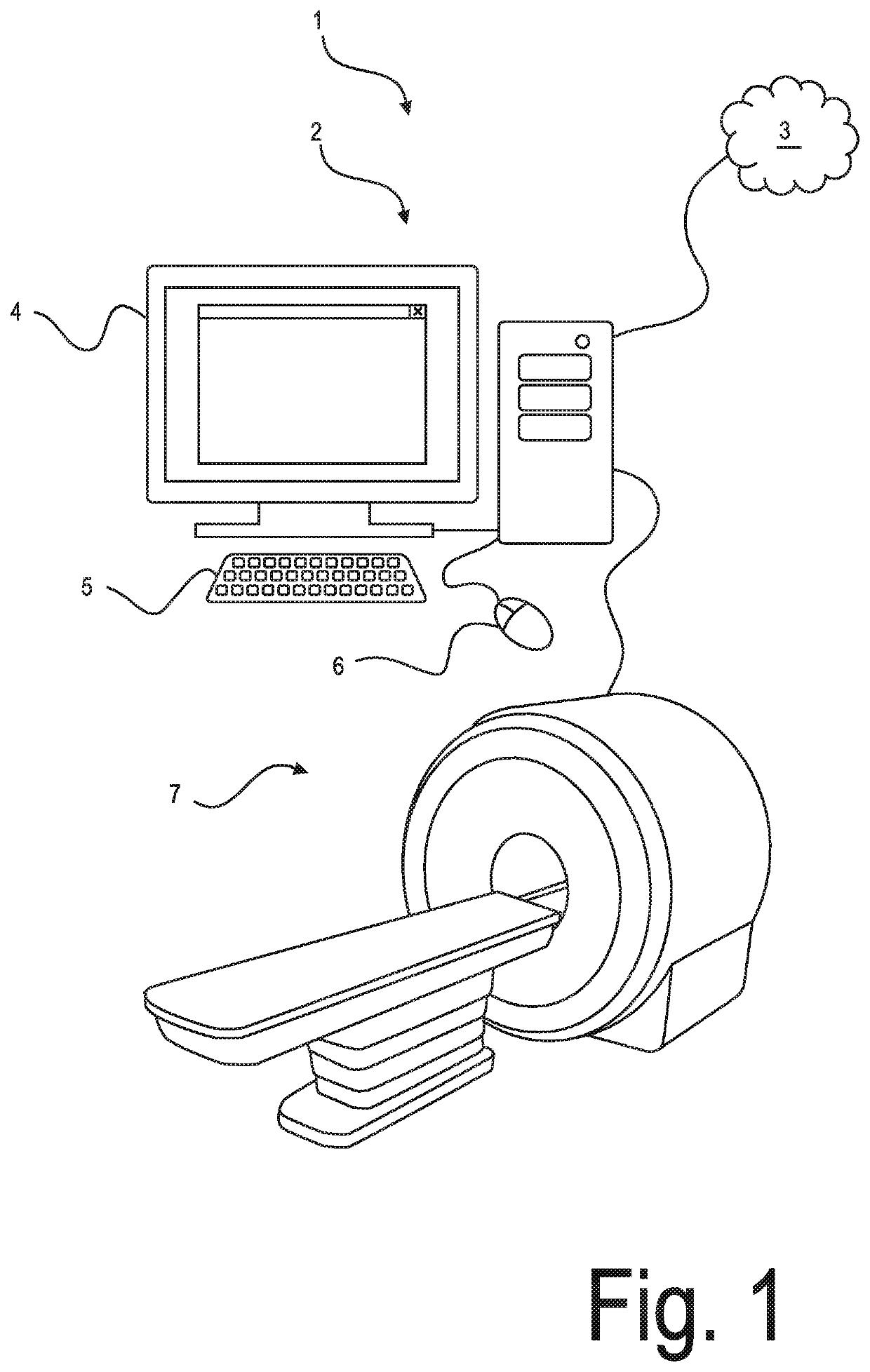 Method, system and computer program for determining position and/or orientation parameters of an anatomical structure