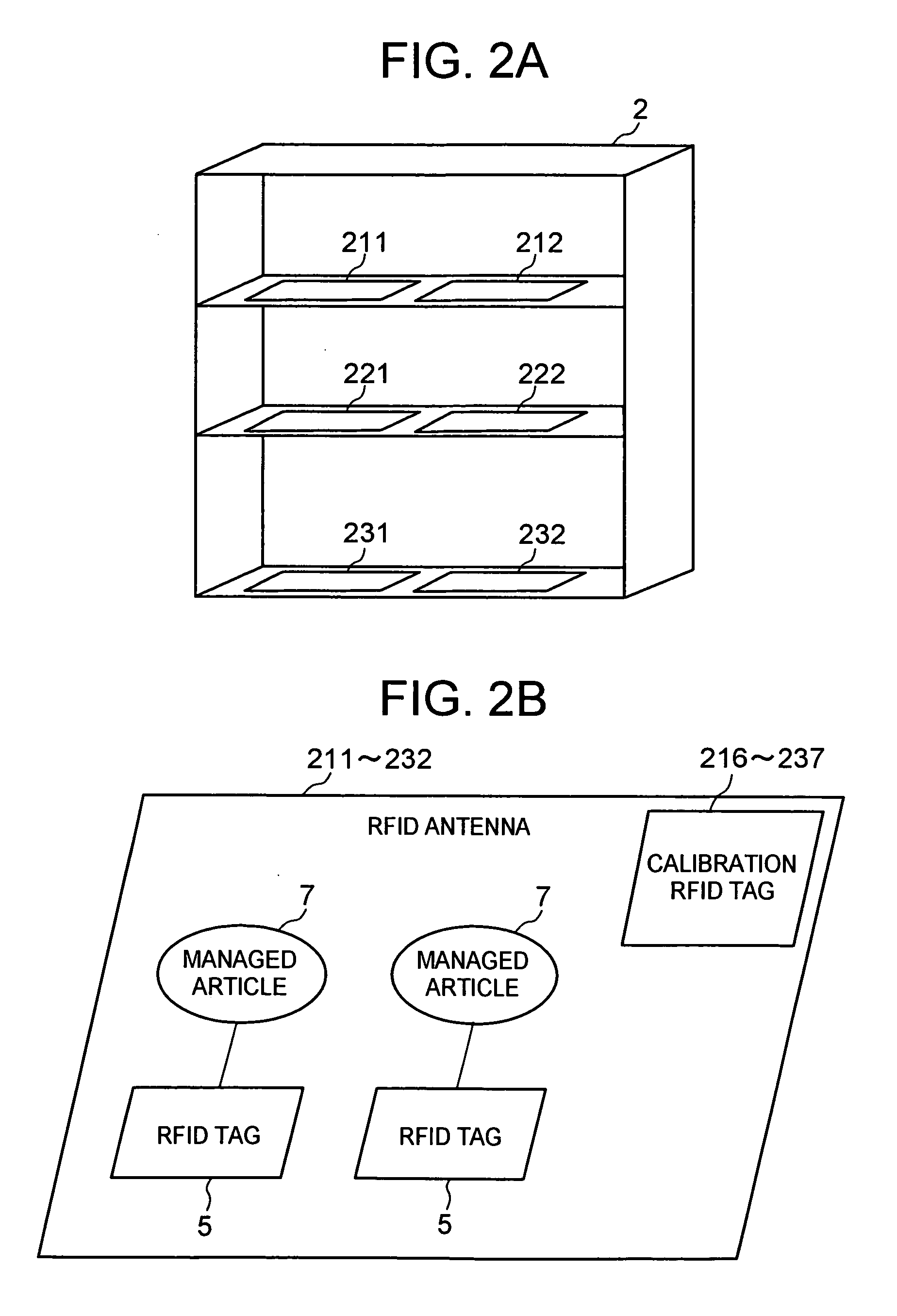 Control method, control system, RFID antenna and connection investigation method