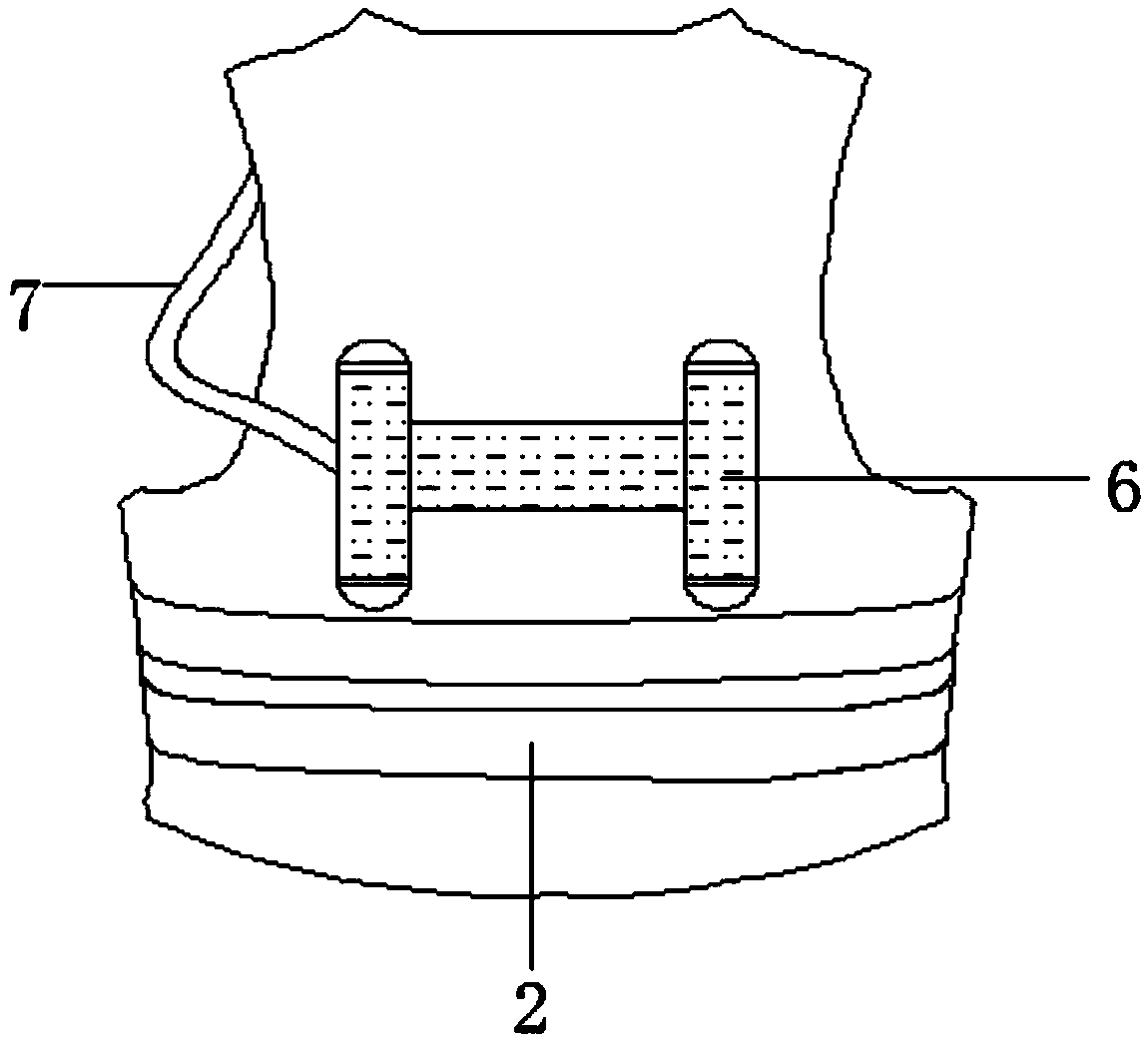 Life jacket with emergency rescue function