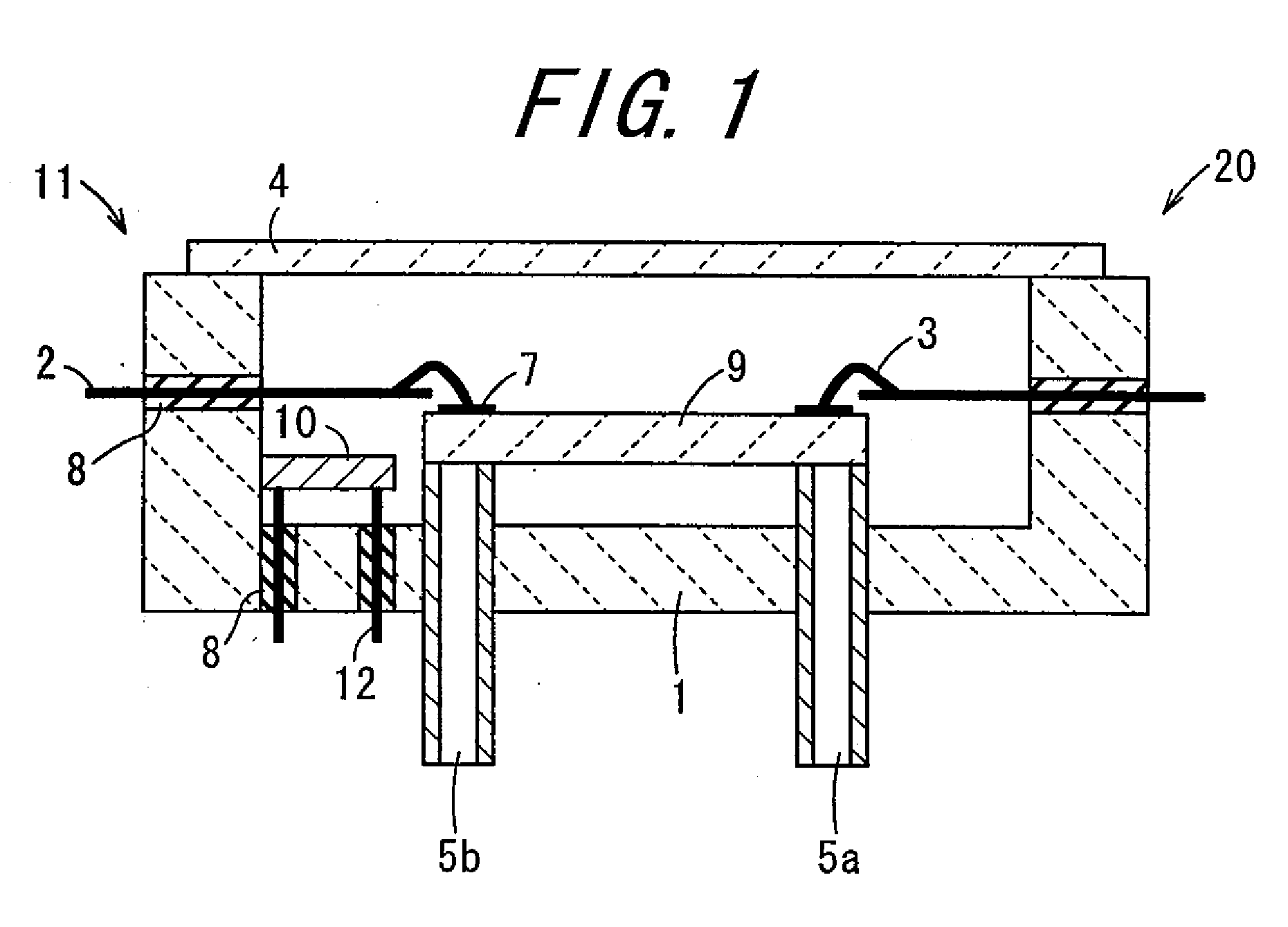 Fuel reformer housing container and fuel reforming apparatus