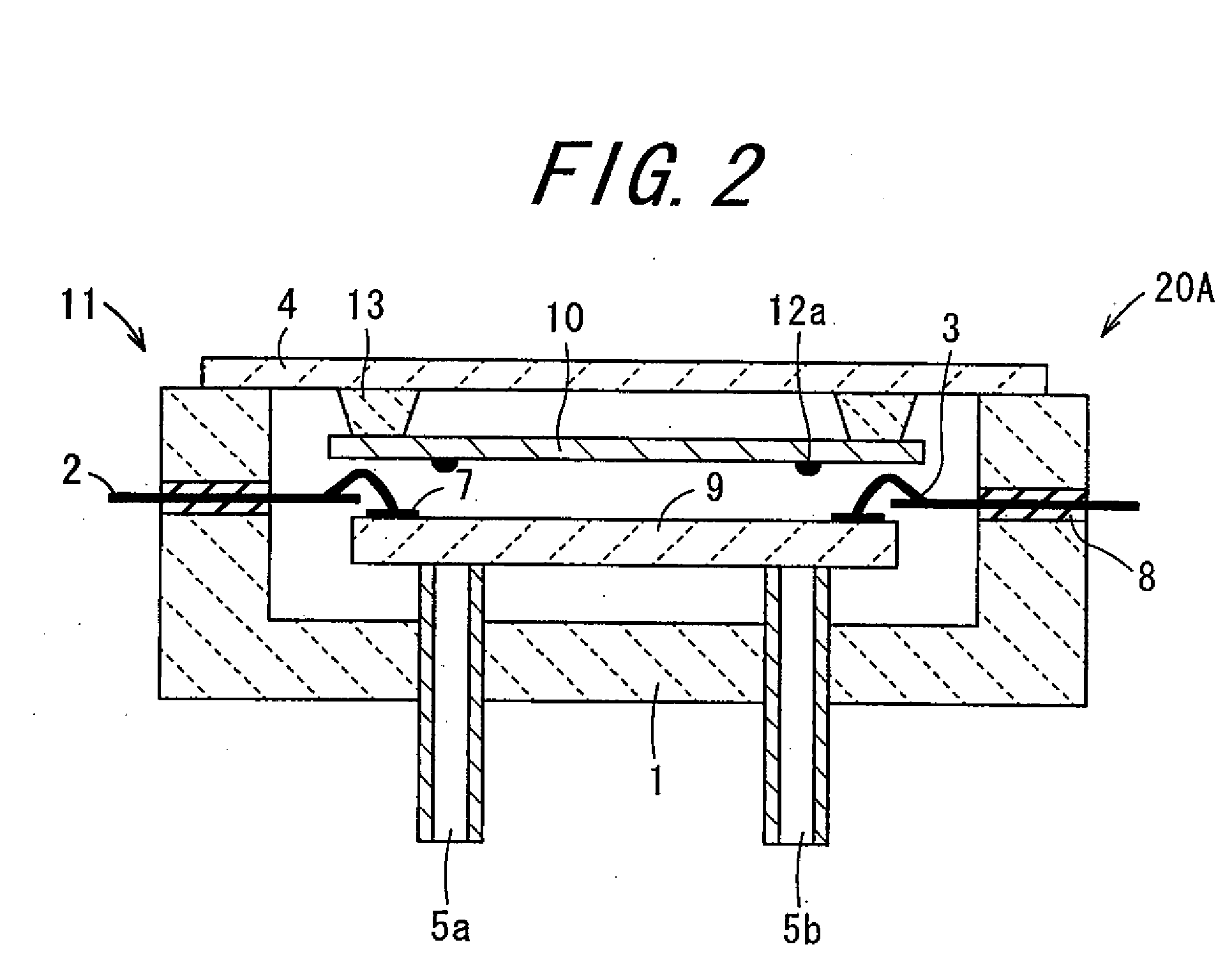 Fuel reformer housing container and fuel reforming apparatus