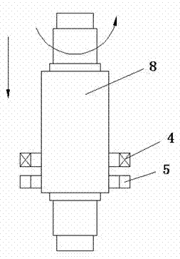 Vertical resistance-band rapid heating furnace