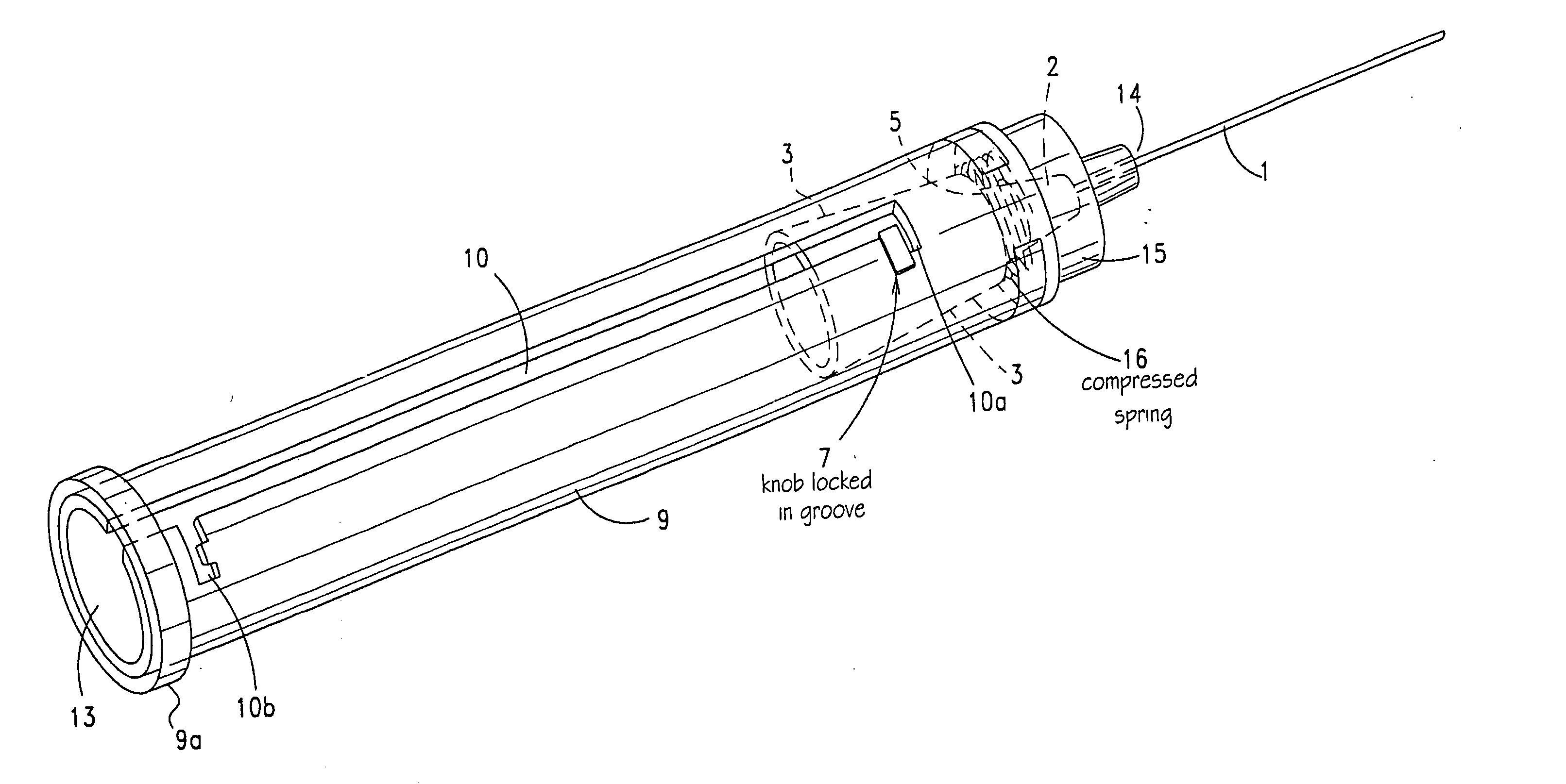 Hypodermic syringe needle assembly