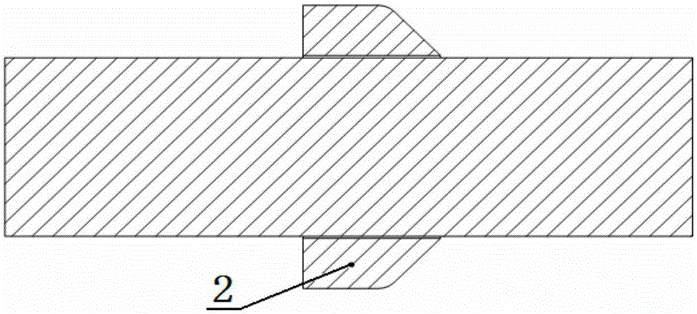 Production method of sb564 UNS N06690 alloy large inner T-shaped annular forging billet