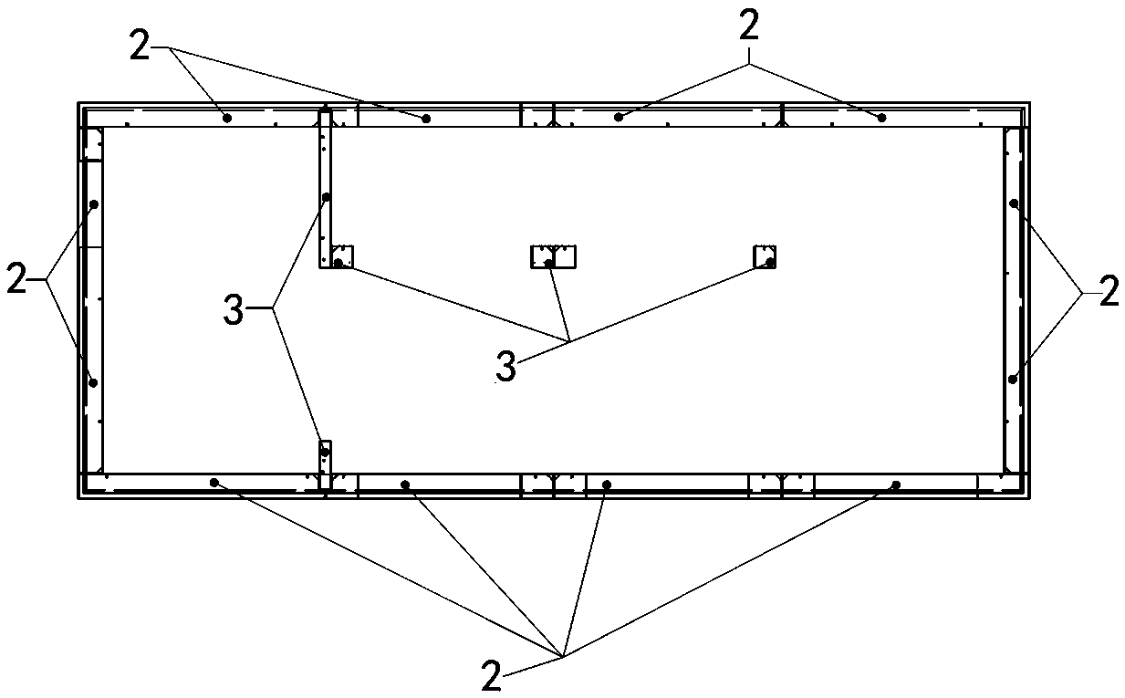 Dry-method-connection plate-type structural system and construction method thereof