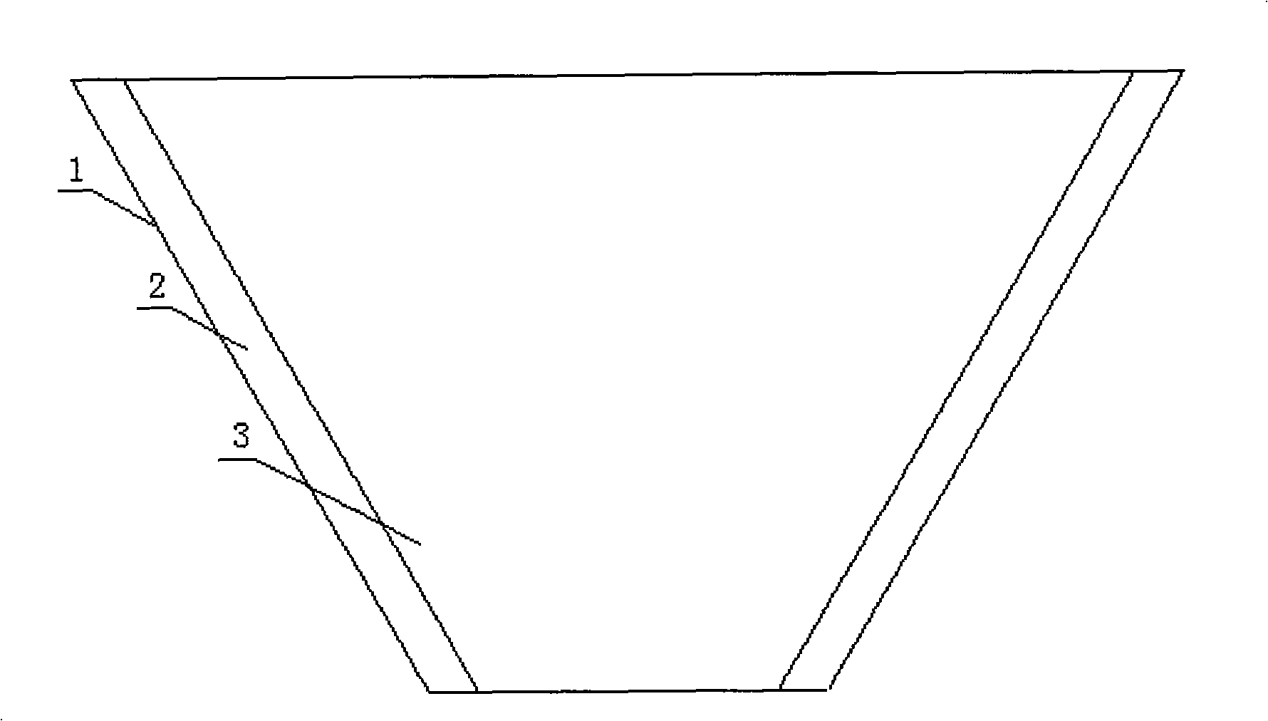 Method for constructing highly plastic clay core wall