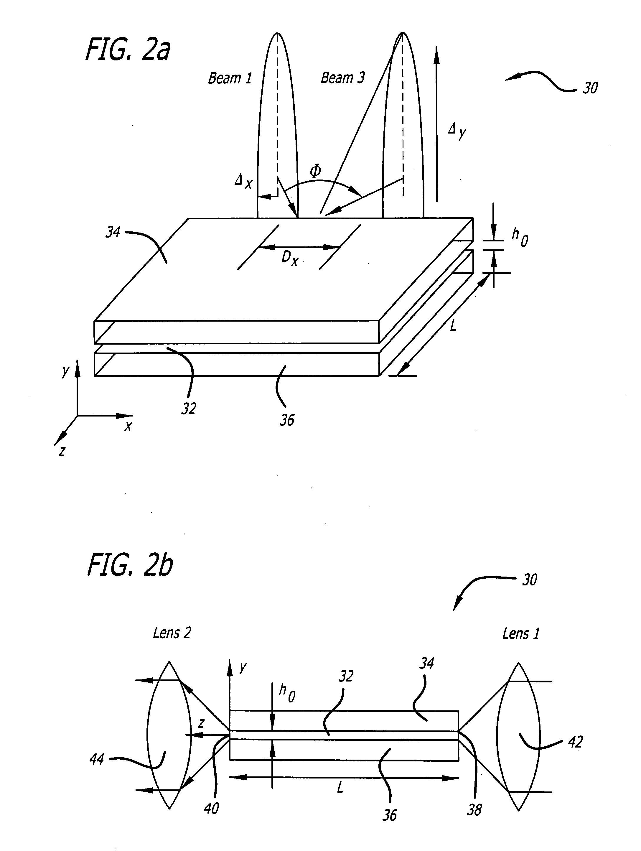 Guided thermal nonlinearity cell
