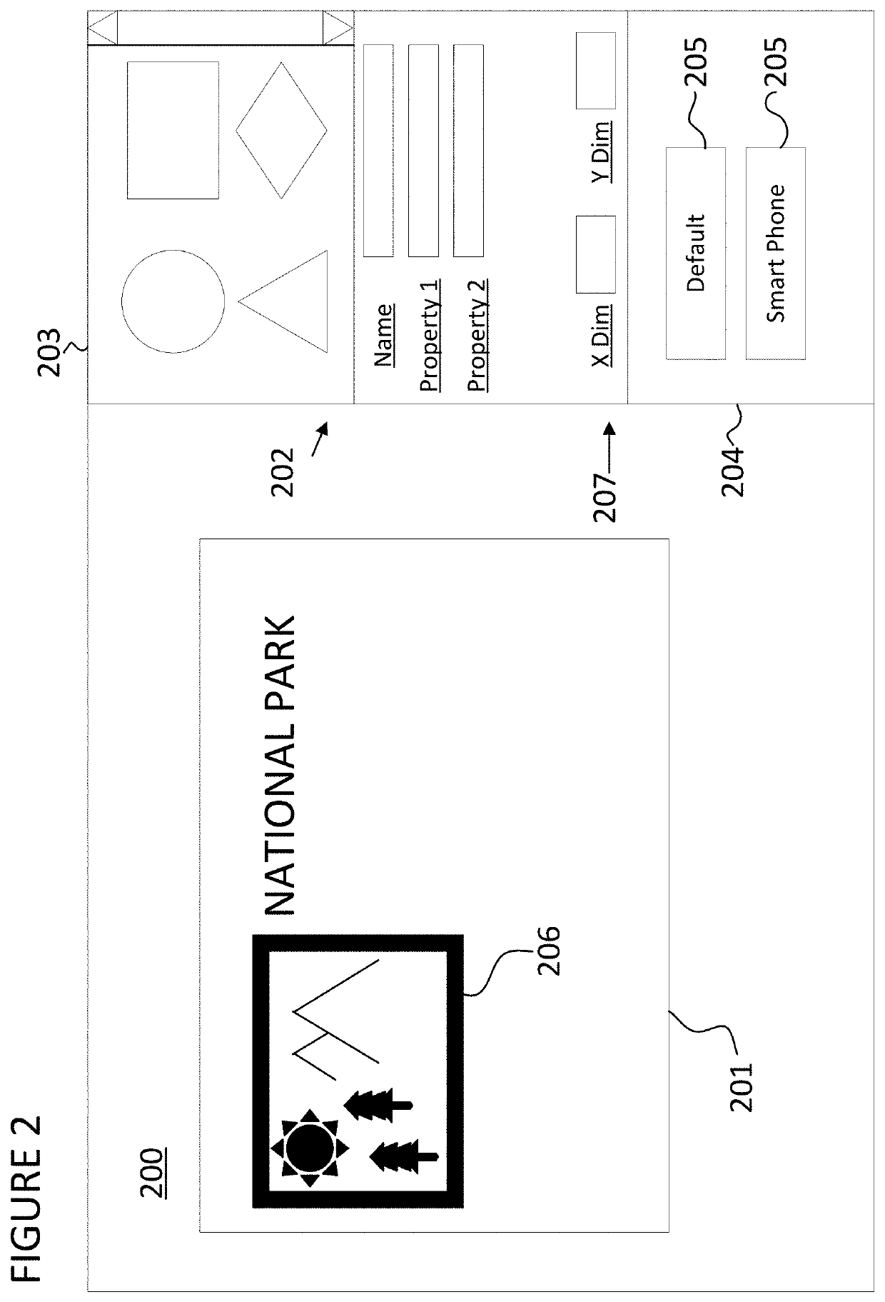 Multi-view masters for graphical designs