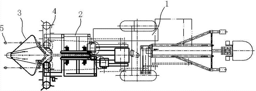 Corn harvester and corn straw guide and support device thereof