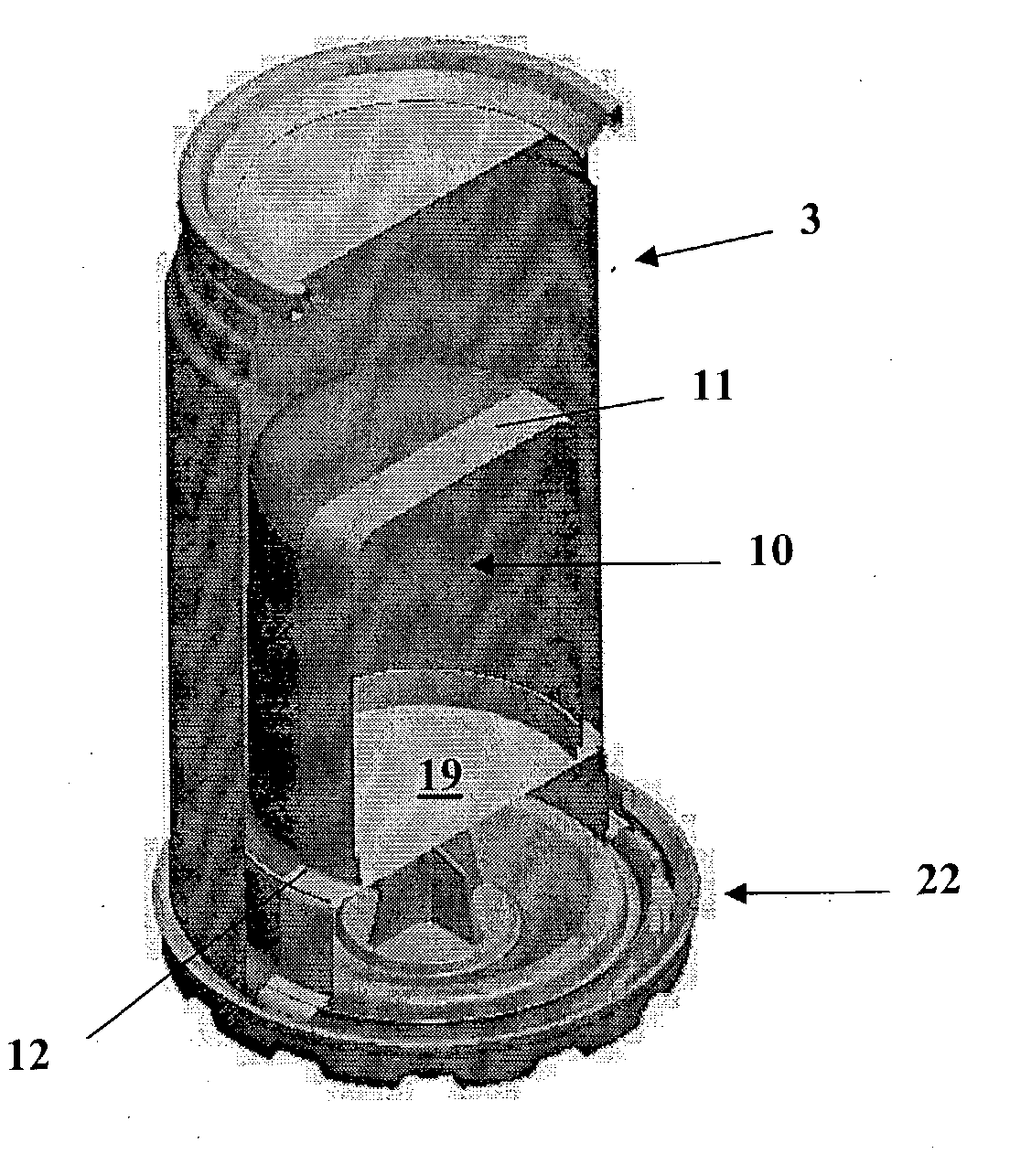 Insertable thermotic module for self-hearing can