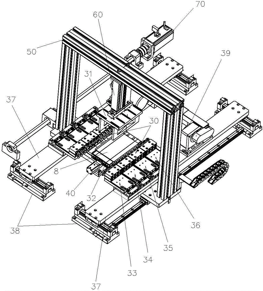 Lithium battery fully automatic double-flanged forming machine and forming method