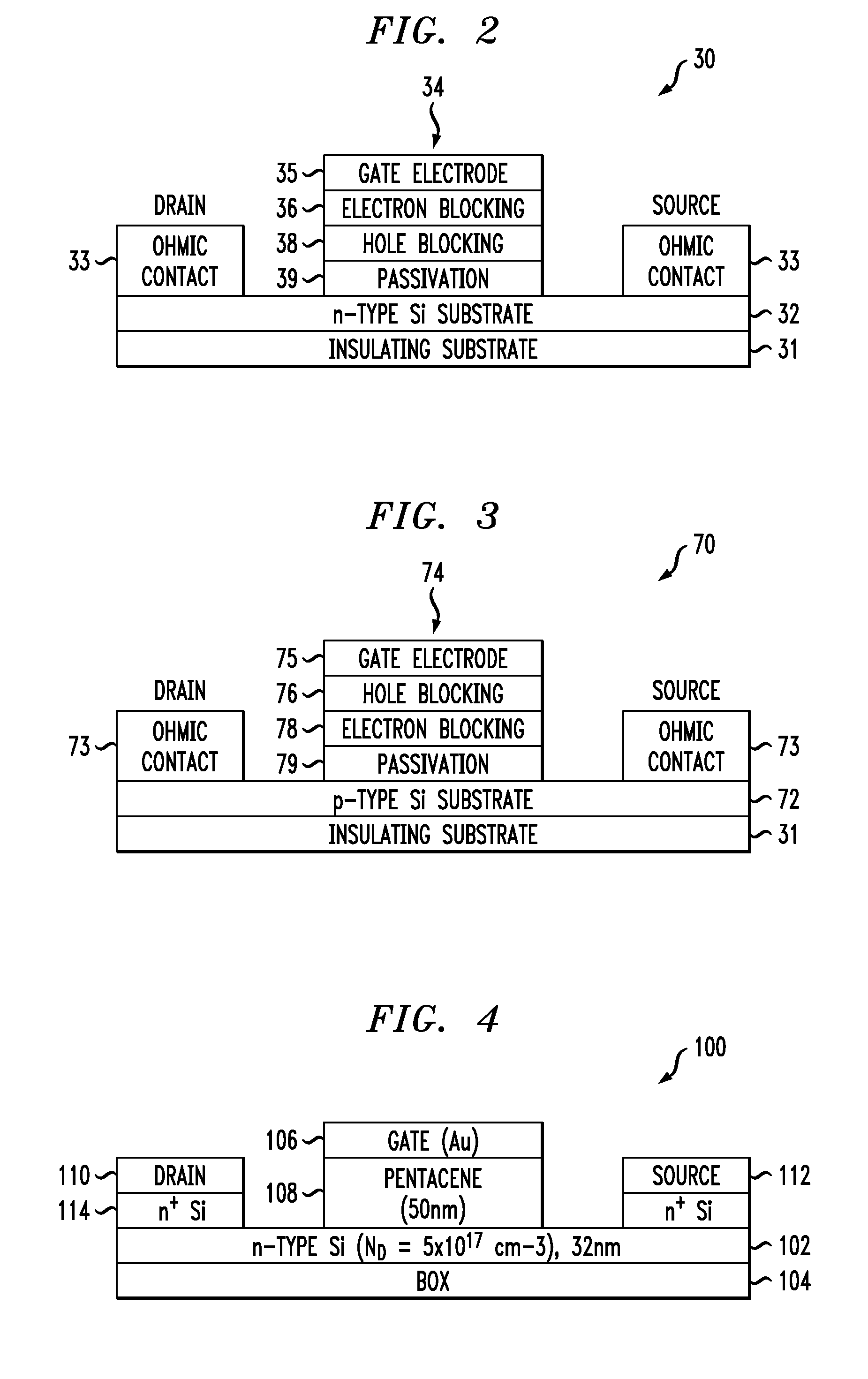 Hybrid junction field-effect transistor and active matrix structure